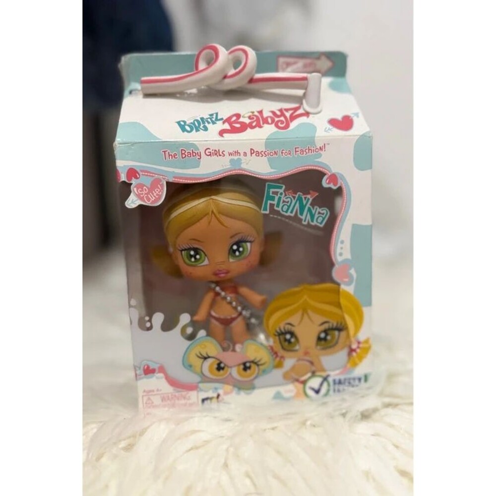 Bratz Babyz Milk Carton Series 2008 Fianna Doll NIB Rare Collectible #067